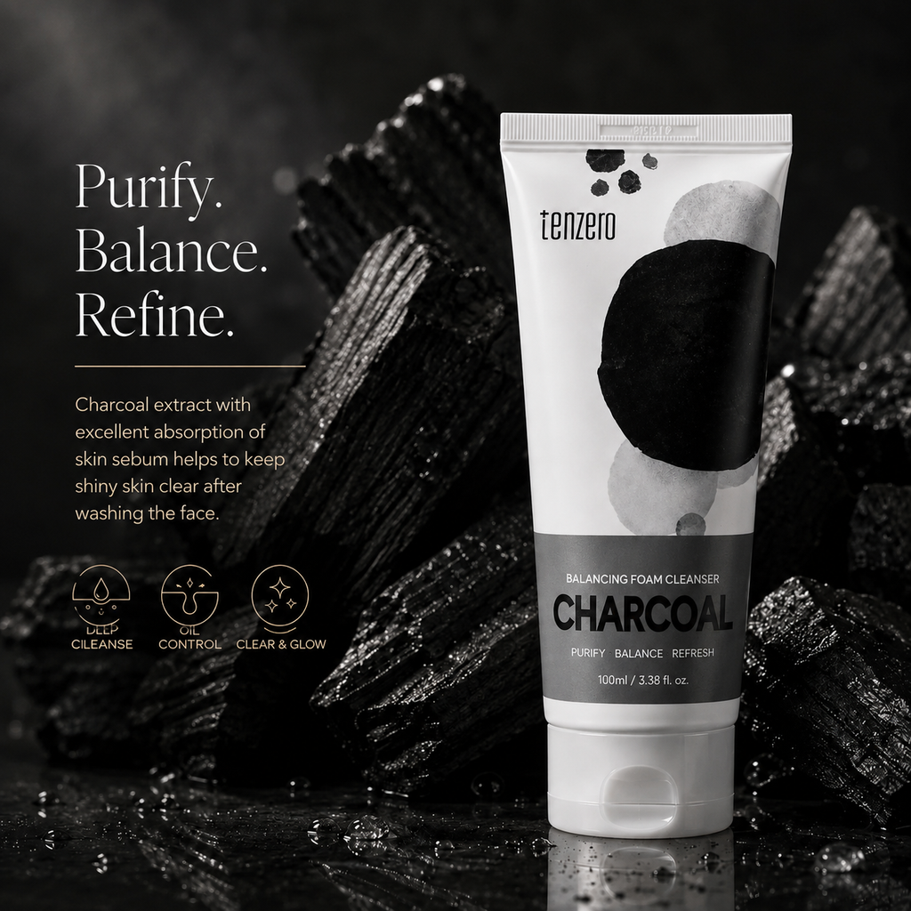 Balancing Foam Cleanser - Charcoal (100ml)