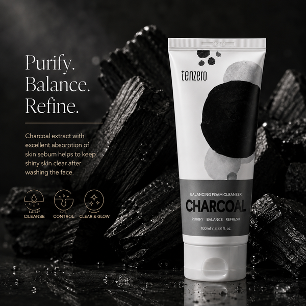 Balancing Foam Cleanser - Charcoal (100ml)