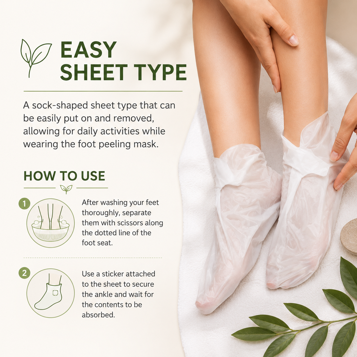Foot Peeling Mask (40ml)