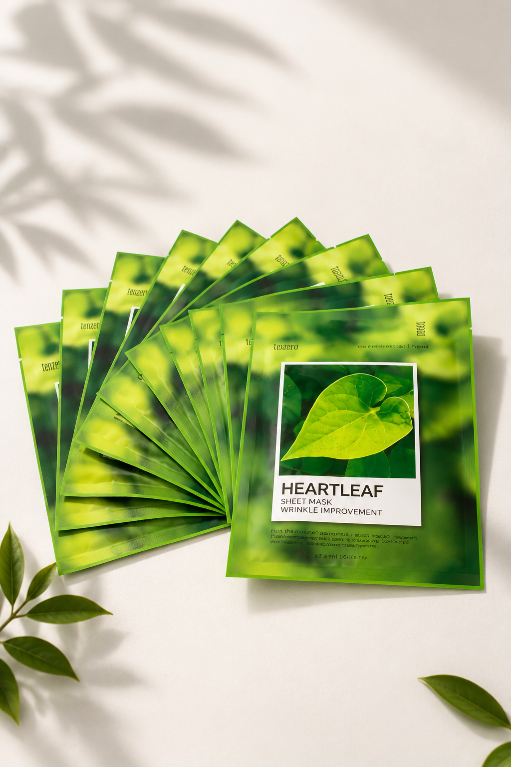 Heart Leaf Face Sheet Mask (25ml) Pack of 4