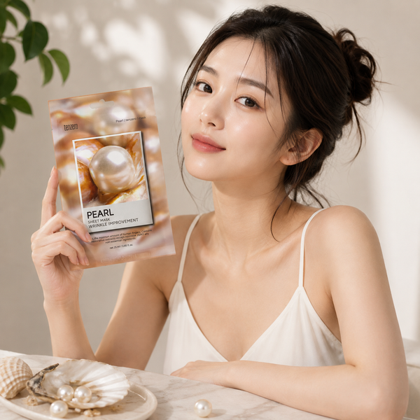 Pearl Face Sheet Mask (25ml) Pack of 4