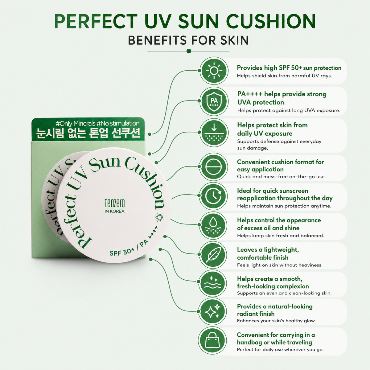Perfect Uv Sun Cushion 50+ PA+(20g)