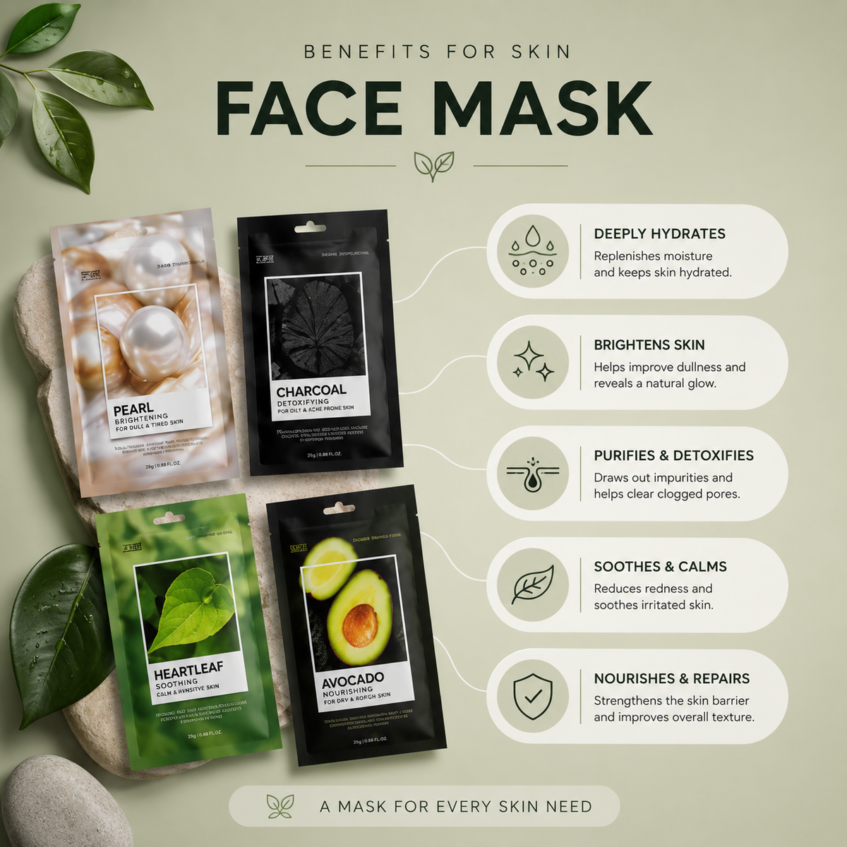 The 10-Day Korean Glow Mask Set