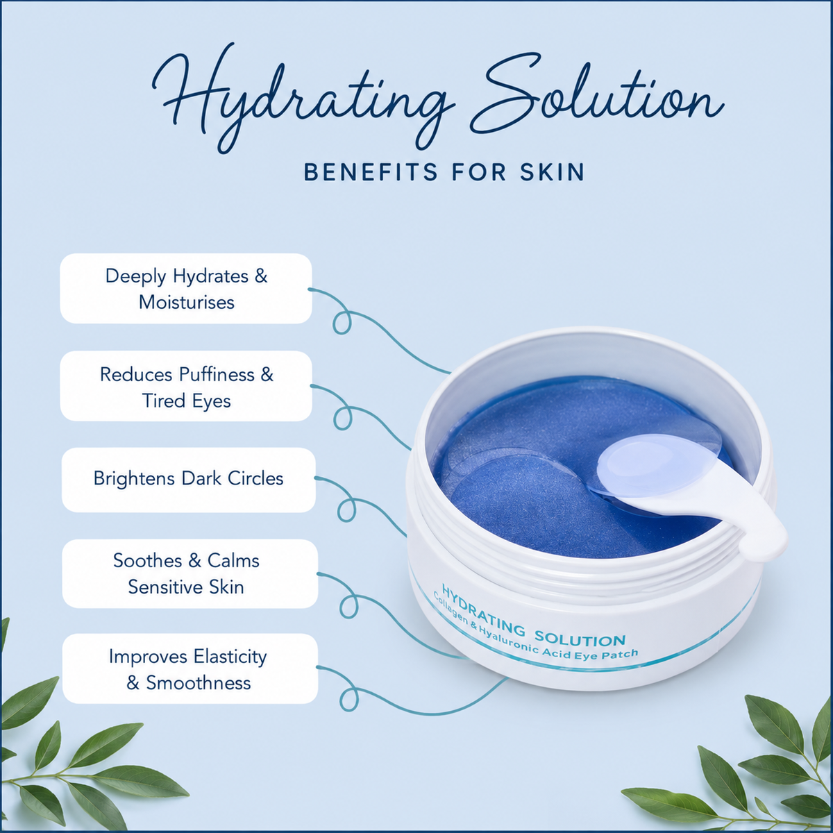 Coral & Aqua Hydrogel Eyepatch (90g/60sheets)