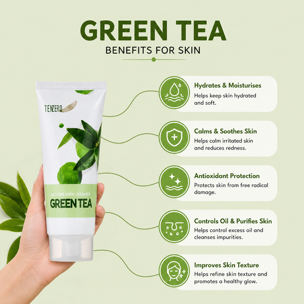 Balancing Foam Cleanser - Greentea (100ml)