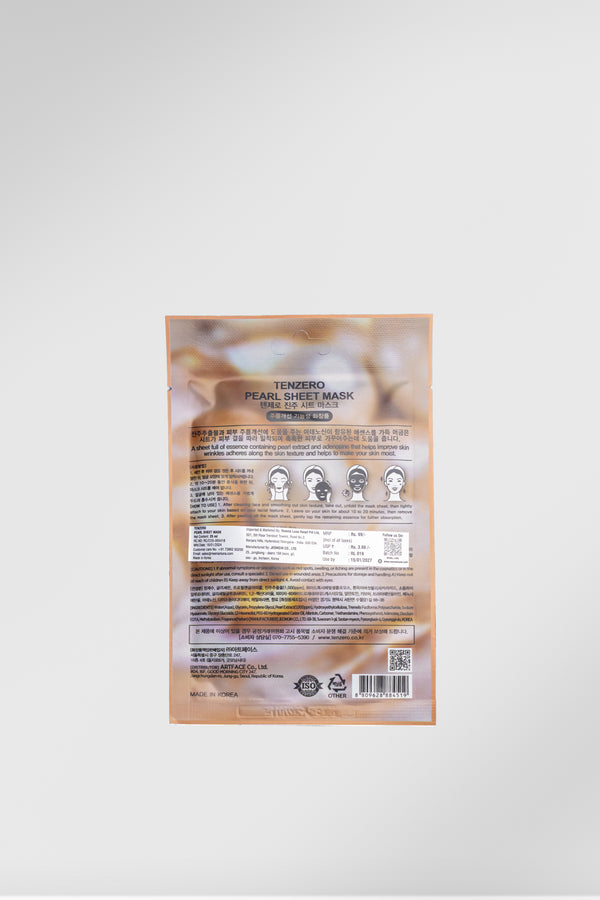 Pearl Face Sheet Mask (25ml) Pack of 4