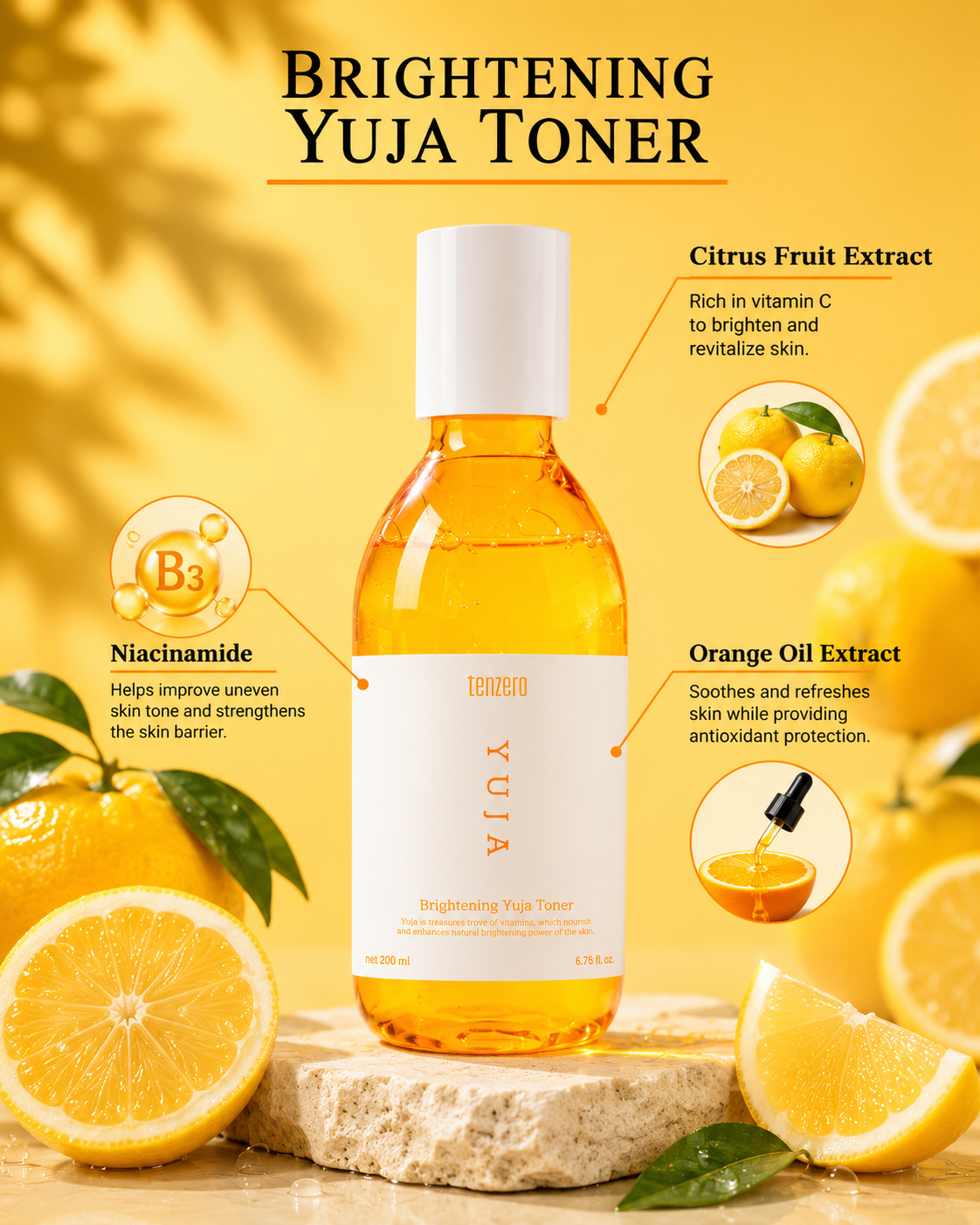 Brightening Yuja Toner (200ml)